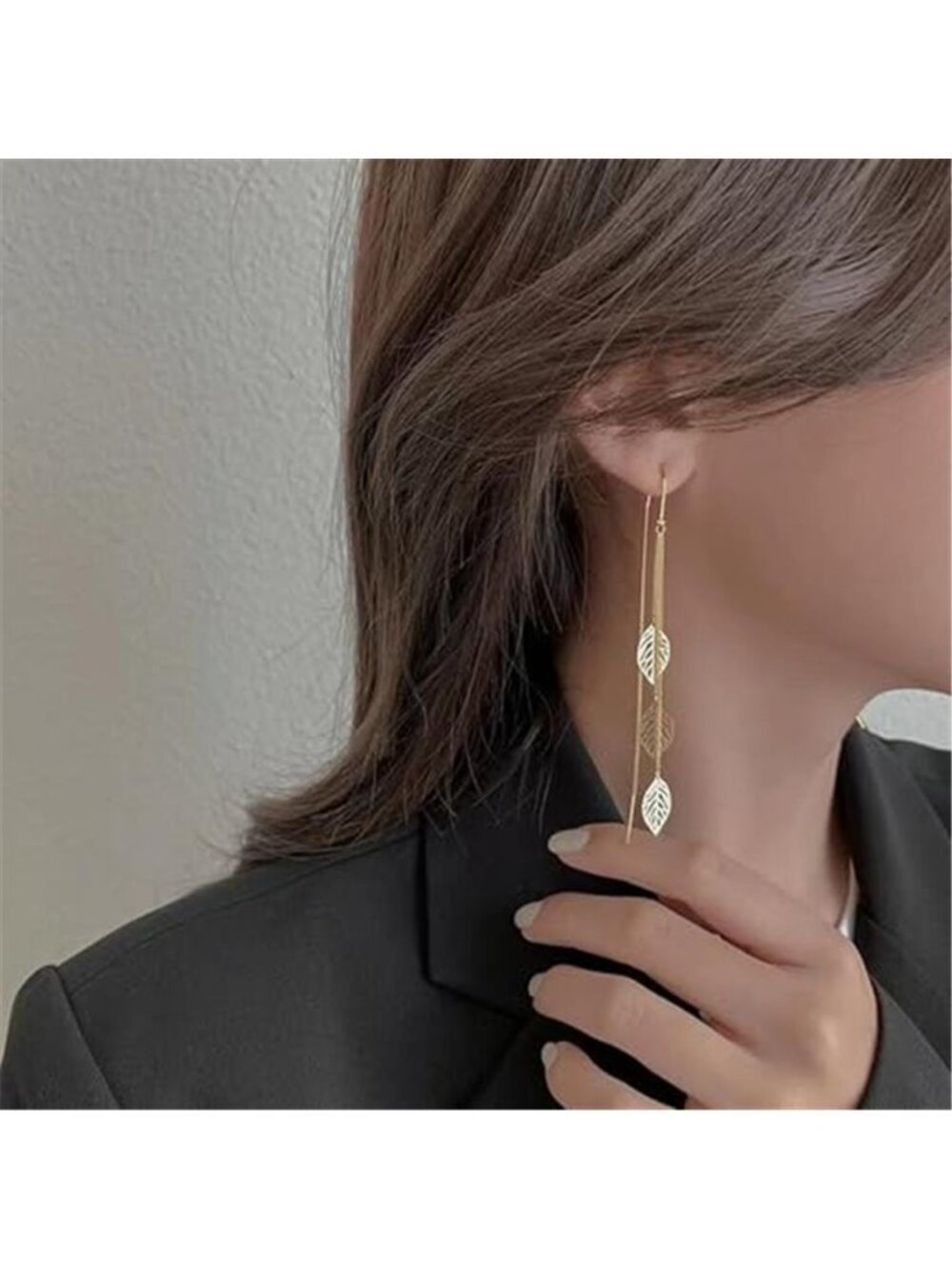 Threader Earrings for Women Long Chain Dangle Minimalist Jewelry Gifts